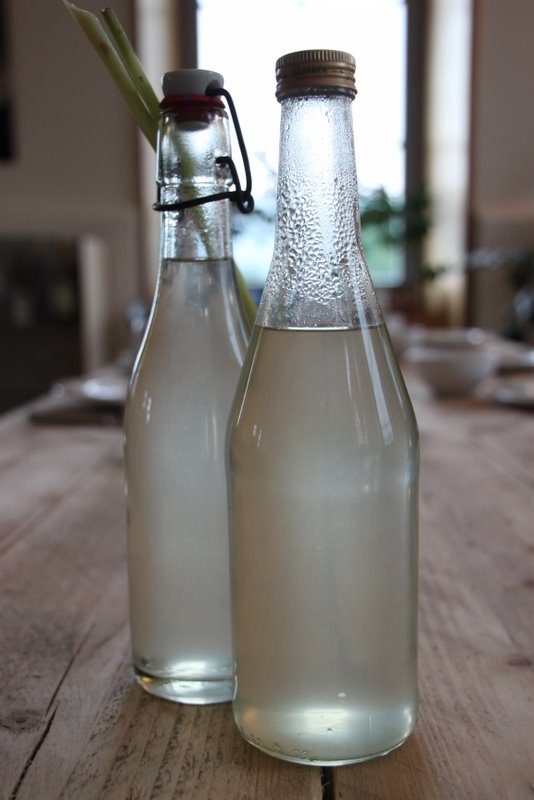 Zitronengras-Ingwer-Sirup