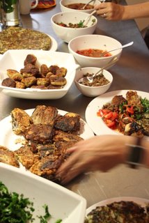 Mezze-Tafel