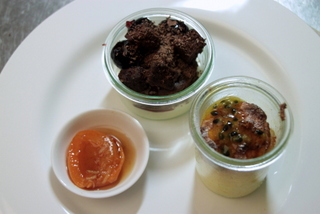 Joghurtsoufflée mit Tahitivanille