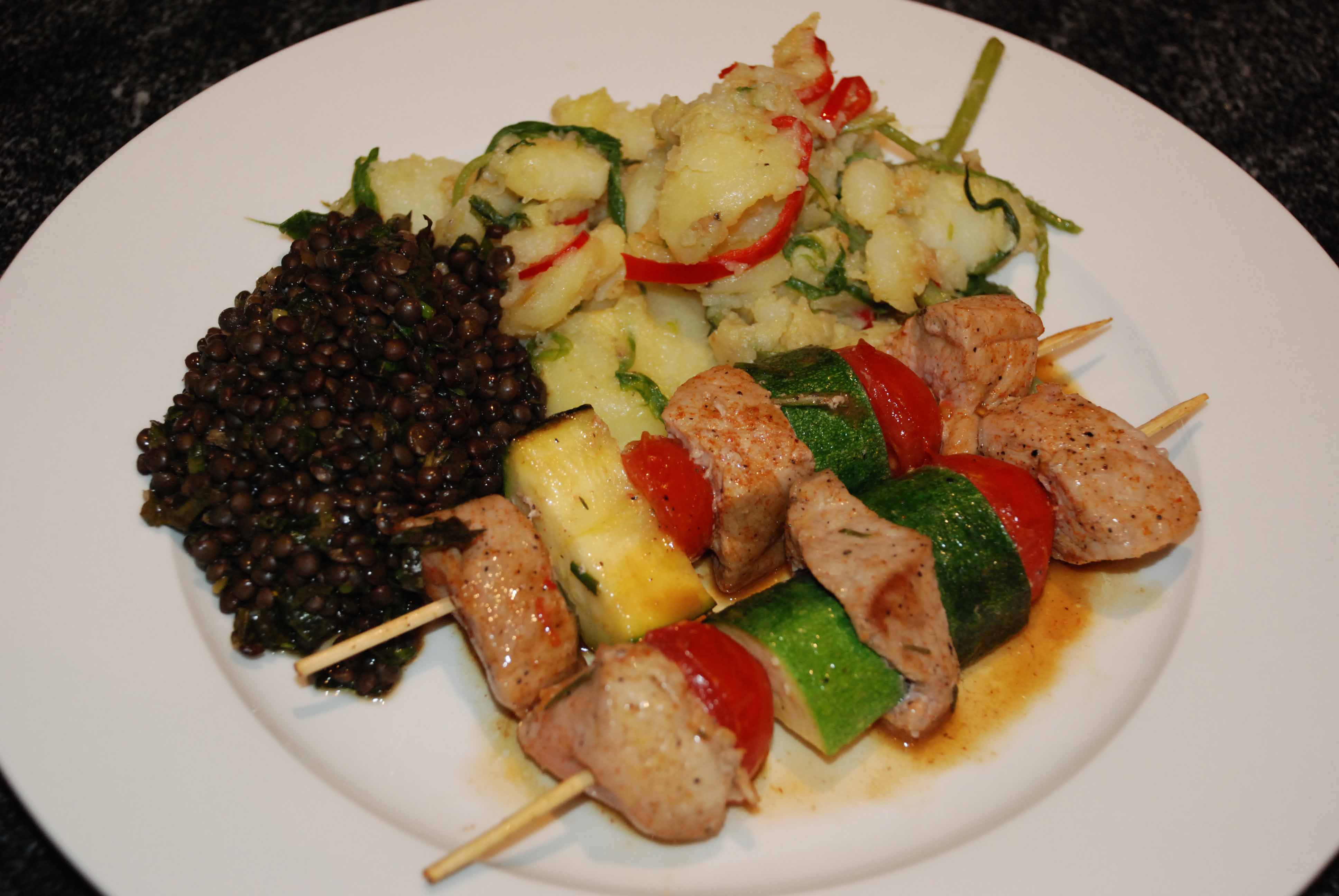 Linsen-Kräuter-Salat