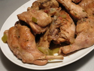 Coniglio in Umido (Kaninchenvoressen)