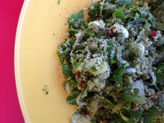 Grüner Couscous