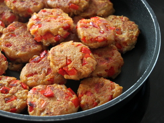 Plantain-Fritters / Kochbananen-Küchlein