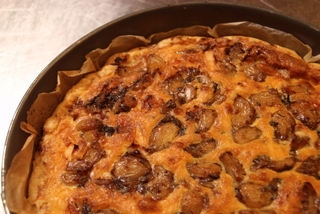 Knoblauchtarte