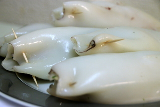 Calamares Rellenos (Gefüllte Kalamares) 